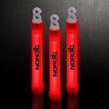 6" Premium Red Glow Stick
